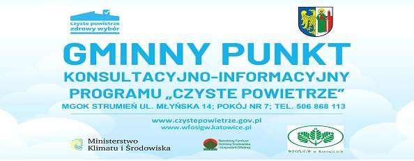 Gminny Punkt Konsultacyjno-Informacyjny Programu "Czyste Powietrze"